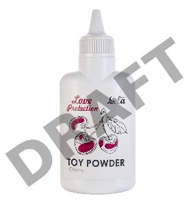 Пудра для игрушек Love Protection с ароматом вишни - 30 гр.