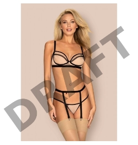 Комплект из 3х предметов с мерцающей нитью Nudelia (Obsessive)