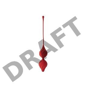 Вагинальные шарики Alcor, цвет бордовый (LYRA)