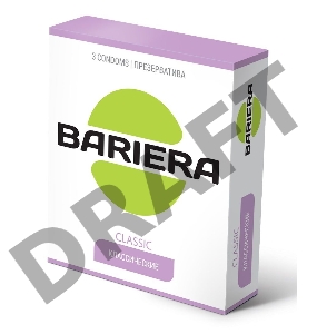 Классические презервативы Bariera Classic - 3 шт.
