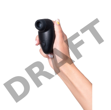 Вакуумный cтимулятор клитора PPP CHUPA-CHUPA ZENGI ROTOR, ABS-пластик, черный, 9 см