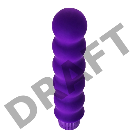 Нереалистичный вибратор TOYFA A-Toys, силикон, фиолетовый, 17 см