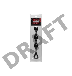 KINK Утяжеленные силиконовые анальные шарики Anal Essentials