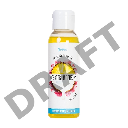Массажное масло для поцелуев Yovee by Toyfa Фруктовый поцелуй со вкусом ананаса и кокоса,100 мл
