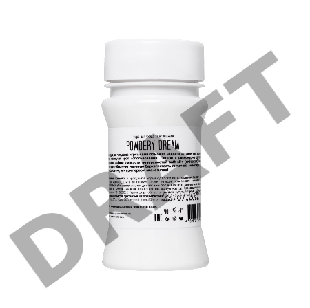 Пудра для ухода за игрушками Eromantica Powdery Dream, с ароматом манго и орхидеи, 40 г