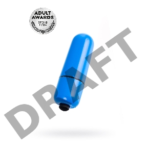 Вибропуля A-Toys Braz, ABS пластик, синий, 5,5 см., Ø1,7