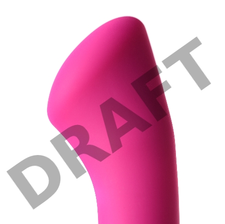 Стимулятор точки G TOYFA A-Toys Ida, силикон, розовый, 19 см