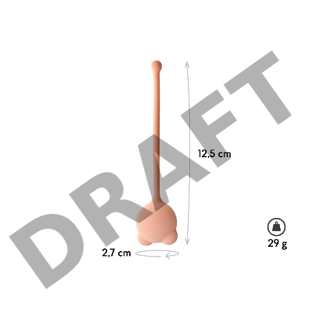 Вагинальные шарики Omi, цвет слоновая кость (LYRA)