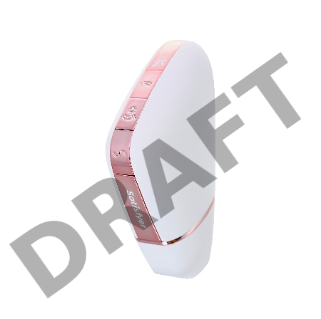 Вакуум-волновой бесконтактный стимулятор клитора Satisfyer Love Triangle, силикон, белый, 8,8 см.