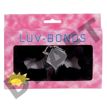 Наручники с черным мехом (стар. арт. H002B1F086A1-WX)