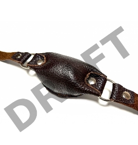 Кляп кожаный коричневый 60016ars