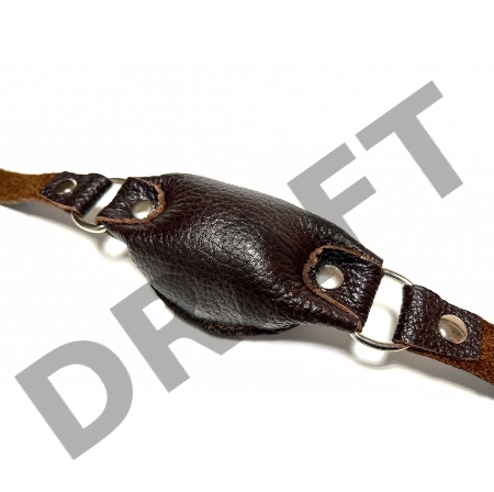 Кляп кожаный коричневый 60016ars