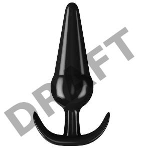 Анальный стимулятор черный №9