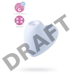 Вакуумный стимулятор Satisfyer Cutie Heart Голубой J2018-276-2 (жен. вибратор