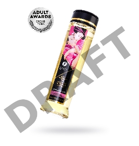 Масло для массажа Shunga Aphrodisia, натуральное, возбуждающее, роза, 240 мл