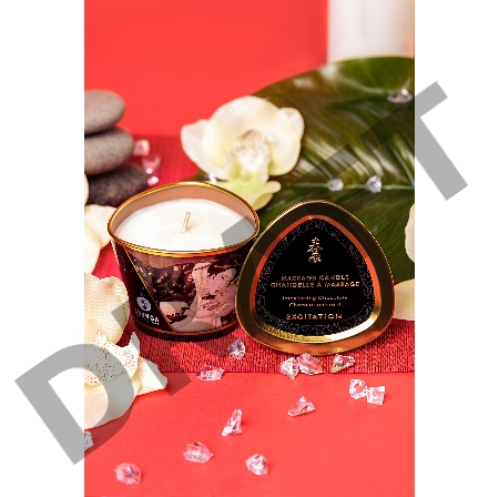 Массажное аромамасло Shunga Excitation, шоколад, 170 мл