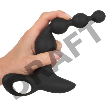 Перезаряжаемый анальный стимулятор-бусы