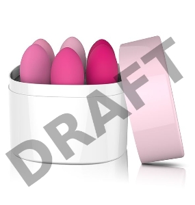 Набор из 6 розовых вагинальных шариков FemmeFit Pelvic Muscle Training Set