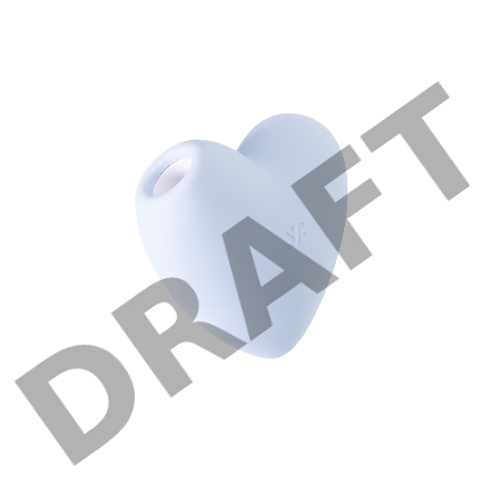 Вакуумный стимулятор Satisfyer Cutie Heart Голубой J2018-276-2 (жен. вибратор