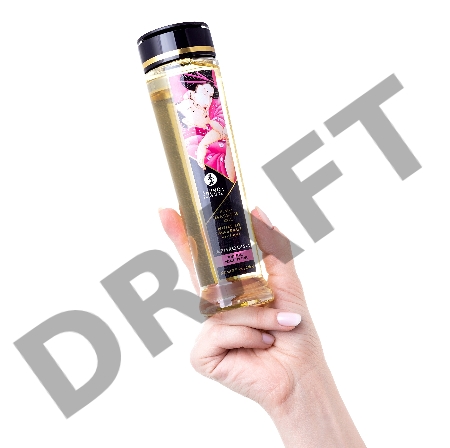 Масло для массажа Shunga Aphrodisia, натуральное, возбуждающее, роза, 240 мл