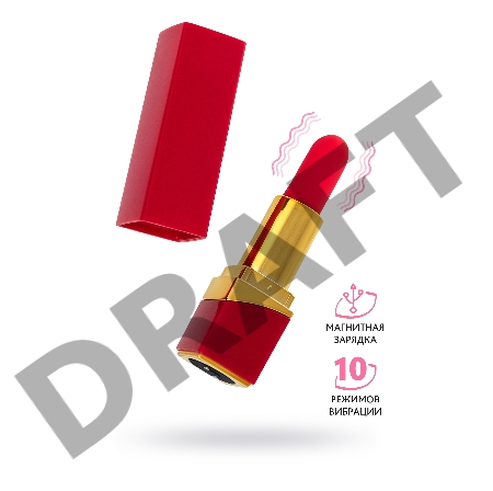 Минивибратор Flovetta by Toyfa PANSIES, ABS пластик, черный, 9 см