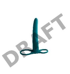 Зеленая насадка для двойного проникновения Gimlet - 16 см.