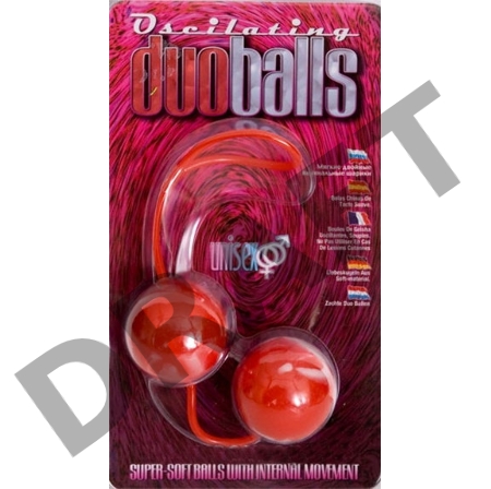 Вагинальные шарики красные