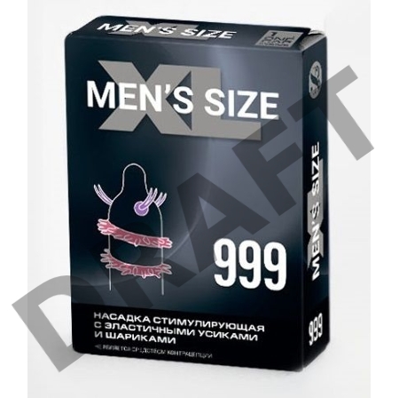 Стимулирующая насадка на пенис MEN SIZE 999