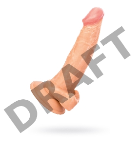 Фаллоимитатор TOYFA RealStick Nude реалистичный, телесный, 17 см