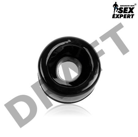 Чёрная насадка на помпу размера M