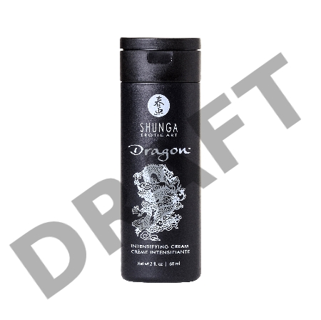 Усиливающий крем для пар Shunga Dragon, возбуждающий эффект ледяного огня, 60 мл