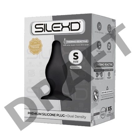 SileXD Model 2 Анальная пробка маленькая