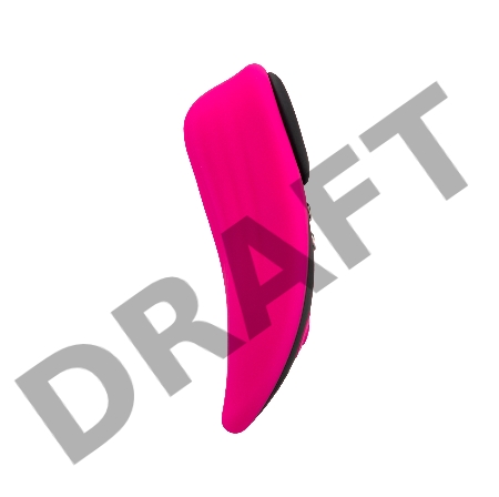 Вибростимулятор клитора в трусики LOVENSE Ferri, силикон, розовый, 7,4 см