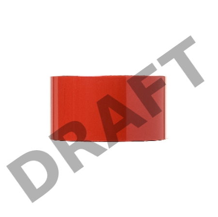 Бондажный скотч TOYFA Theatre, красный, 15 м.