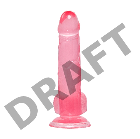 Реалистичный фаллоимитатор A-Toys by TOYFA Sundo, TPE, розовый, 20 см