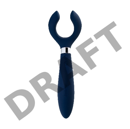 Многофункциональный стимулятор для пар Satisfyer Partner Multifun 3, силикон, синий, 23,5 см.