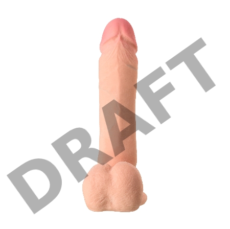 Ротатор TOYFA RealStick Elite, реалистичный, на присоске, SoftSkin, телесный, 7 режимов ротации17 см