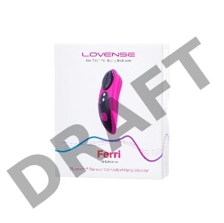 Вибростимулятор клитора в трусики LOVENSE Ferri, силикон, розовый, 7,4 см