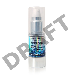Гель-лубрикант ANAL SEX, с гиалуроновой кислотой, c экстрактом мяты 20 г