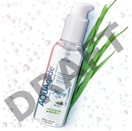 Лубрикант AQUAglide 2 в 1 с ароматом лемонграсса 200 ml