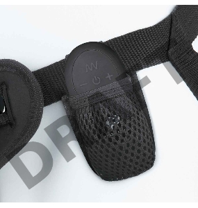 Универсальный страпон с дистанционным управлением 8in Remote Control P-Spot G-Spot синий