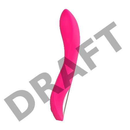 Нереалистичный вибратор JOS Twig, 5 режимов вибрации, силикон, розовый, 20,5 см, Ø 3,4 см