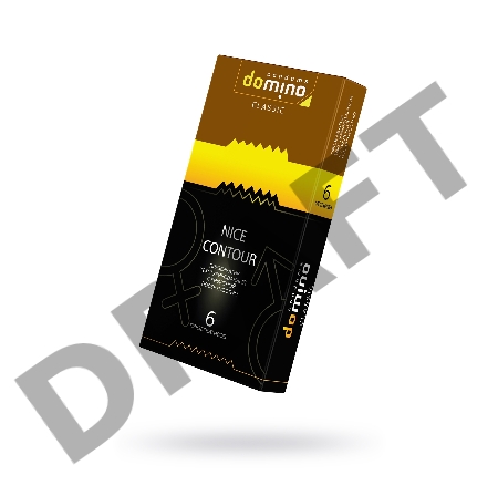Презервативы Luxe DOMINO CLASSIC Nice Contour 6 шт, 18 см