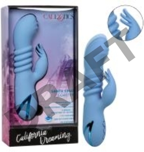 Вибромассажер-кролик SANTA CRUZ COASTER с функцией поступательные движения