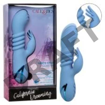 Вибромассажер-кролик SANTA CRUZ COASTER с функцией поступательные движения