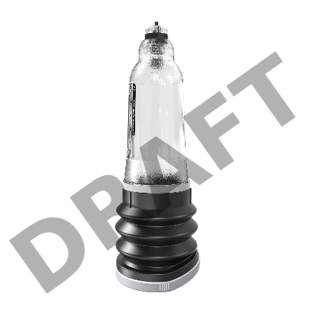 Гидропомпа Bathmate Hydromax 5 прозрачная