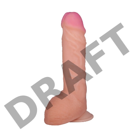 Фаллоимитатор неоскин на присоске FLEX & FIX SISTEM Lovetoy, TPR, телесный, 21 см