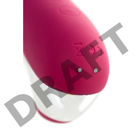 Вакуум-волновой бесконтактный стимулятор клитора Satisfyer Dual Love, силикон, красный, 16 см.