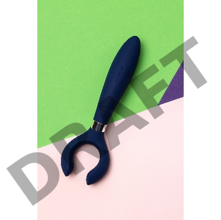 Многофункциональный стимулятор для пар Satisfyer Partner Multifun 3, силикон, синий, 23,5 см.