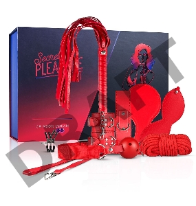 Красный БДСМ-набор Crimson Dream
